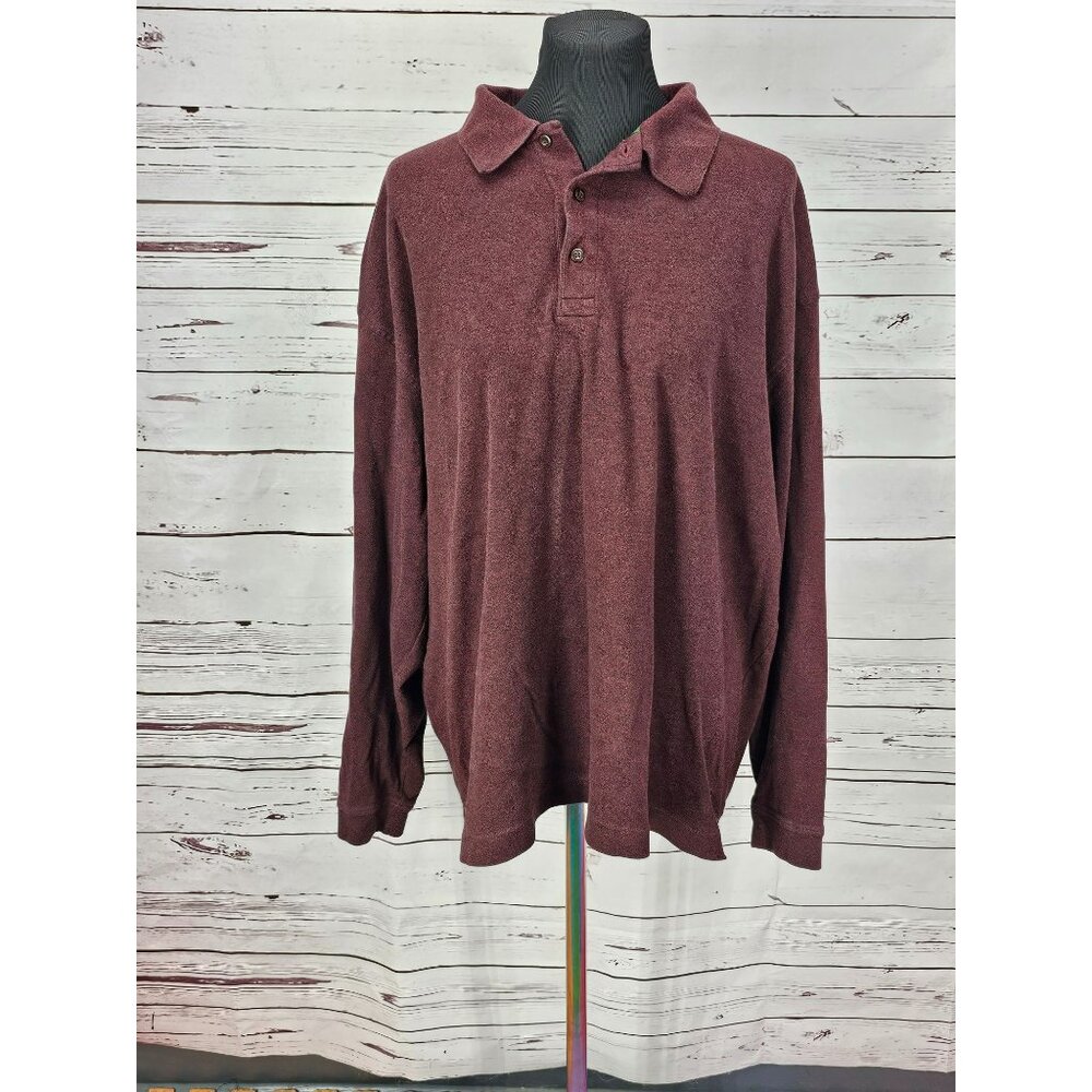 Orvis Charles Orvis Signature Series Eggplant XXL Long Sleeve Men’s Shirt